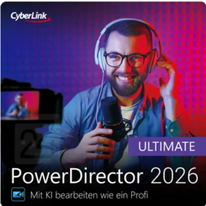 CyberLink PowerDirector Ultimate 2026 – Instant Digital Download