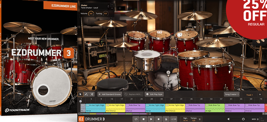 EZdrummer – Instant Digital Download