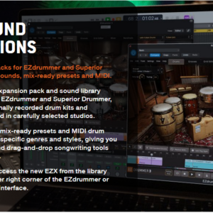 EZdrummer Line EZX – Instant Digital Download